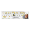 Jesse Ventura 2012 - So Your Kids Don't Have To... bumper stickers by zazzlepuggle Jesse Ventura 2012 - So Your Kids Don't Have To... bumper stickers