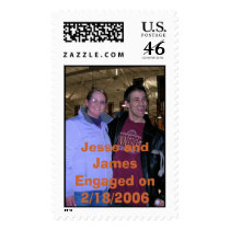 JesseAndJames, Jesse and James Engaged on 2/18/... postage