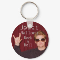 Jessi Mallory Rock & Roll Key Chain keychains