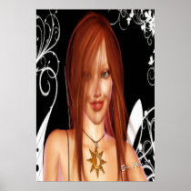 Jessica Alba Ilustration # 1 posters