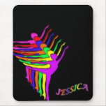 Jessica -Colorful Dancers Mousepad