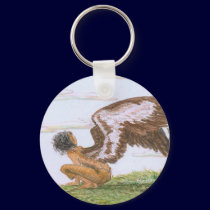 "Jessica's Shearwater" Keychain by whimsicaldreams "Jessica's Shearwater" Keychain
