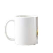 Jester Chick with Marotte Vintage Easter Coffee Mugs