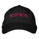 Jester embroidered hats