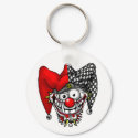 Jester Face Keychain