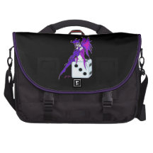 Jester Fairy (for dark backgrounds) Computer Bag