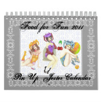 Jester Fantasy Pin Up 2011 dessert Calendar
