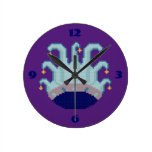 Jester Hat Round Wallclock