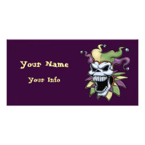 Jester II Customized Photo Card