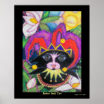 Jester Jazz Cat Print