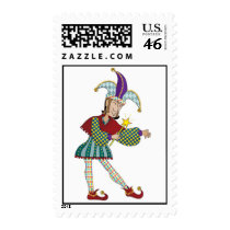 Jester postage by Maria_K_Bell Jester postage