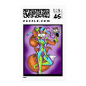 Jester Postage Stamp