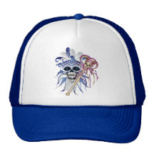 Jester Skull Trucker Hats