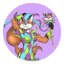 Jester Sticker by artvixn Jester Sticker