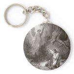 Jesus Agony In The Garden Religious Keychain