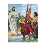 Jesus And Four Fishermen Post Cards