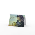 Jesus and Mary Greeting Card