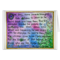 Jesus and the Children cards by GradualDazzle Jesus and the Children cards