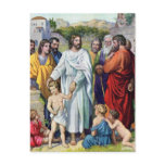 Jesus And The Children Postcards