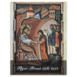 Jesus And The Mother Of Peter By Meister Des Hitda flyers