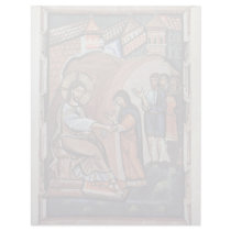 Jesus And The Mother Of Peter By Meister Des Hitda Letterhead