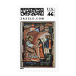 Jesus And The Mother Of Peter By Meister Des Hitda postage