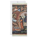 Jesus And The Mother Of Peter By Meister Des Hitda Full Color Rack Card