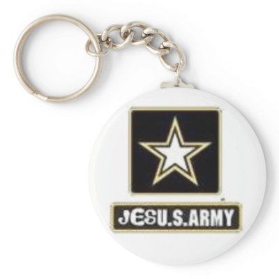 jesus army key chains by pastormullins