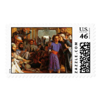 Jesus as a child/found in the temple by Mary & Jos Stamps