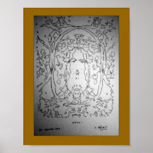 Jesus at Bonampak Print