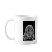 Jesus B&W Image mugs