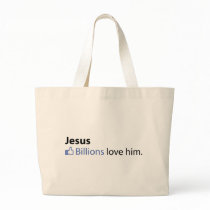 Jesus Canvas Bags