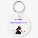 Jesus Bailout keychains