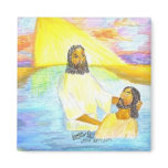 Jesus' Baptism Fridge Magnets