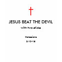 Jesus Beat the Devil t-shirts