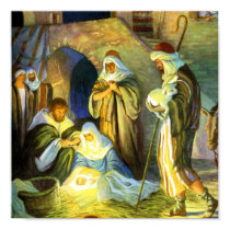 Jesus Birth Poster 15x15 posters by forbes1954 Jesus Birth Poster 15x15 posters
