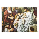 Jesus blessing the children placemat