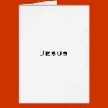Jesus Bold cards