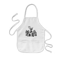 Jesus BRB lol shirt Apron