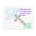 Jesus bridge postcards