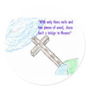 Jesus bridge stickers