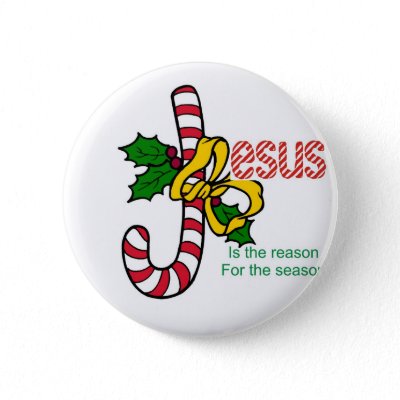 Jesus Candy Cane buttons