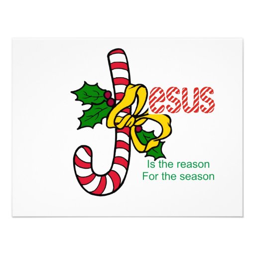 Jesus Candy Cane Invite