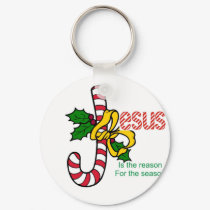 Jesus Candy Cane keychains