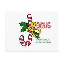 Jesus Candy Cane Post Cards
