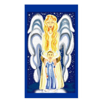Jesus child Easter card business cards