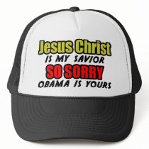 Jesus Chirst Is My Savior Mesh Hat