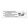 Jesus Christ and the American Soldier 2nd version Bumper Sticker