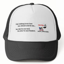 Jesus Christ and the American Soldier Mesh Hat