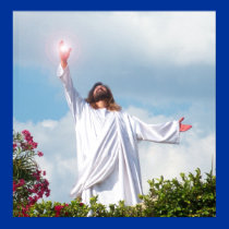 Jesus Christ Ascending to Heaven Christian Art God posters by ScenicEarthStudios Jesus Christ Ascending to Heaven Christian Art God posters